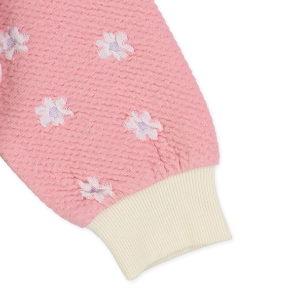 花柄ジャガードトレーナー