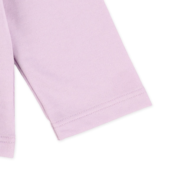 ミニ裏毛メルヘン肩フリル長袖Ｔシャツ