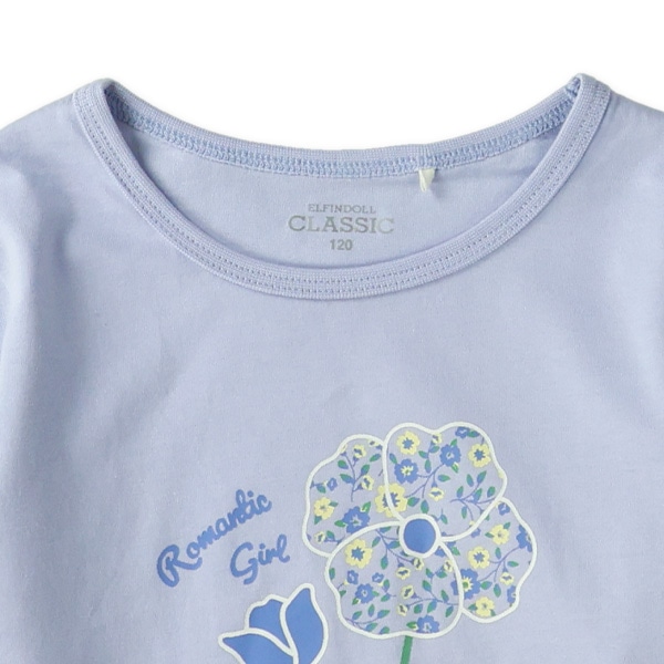 花束プリント長袖Tシャツ | 西松屋オンラインストア