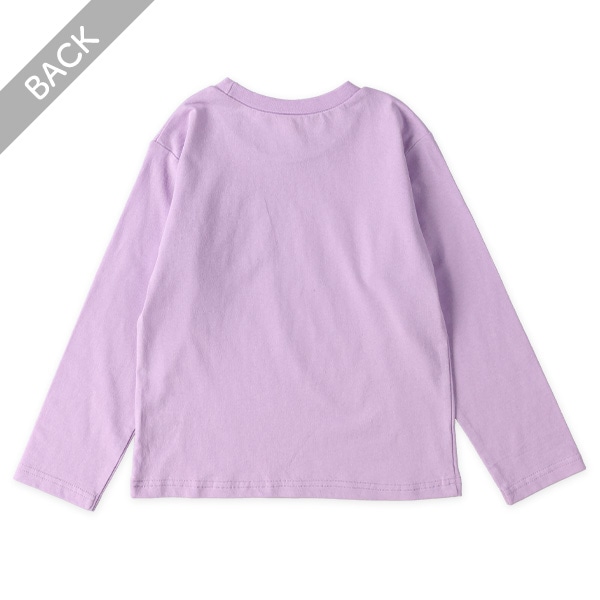 ポケット刺繍長袖Tシャツ（ロゴ・ユニコーン）