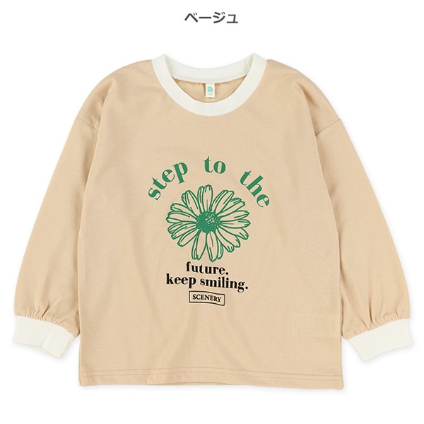 マーガレット長袖Tシャツ