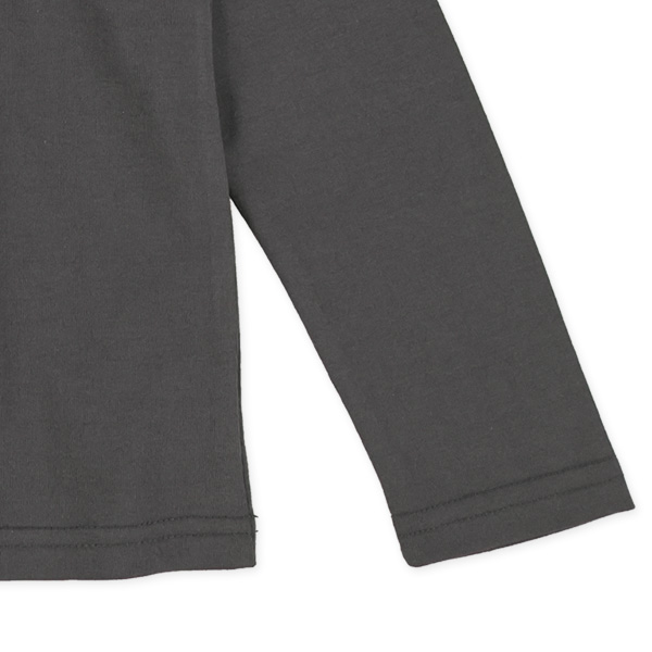 肩フリルハート柄・リボン柄長袖Tシャツ