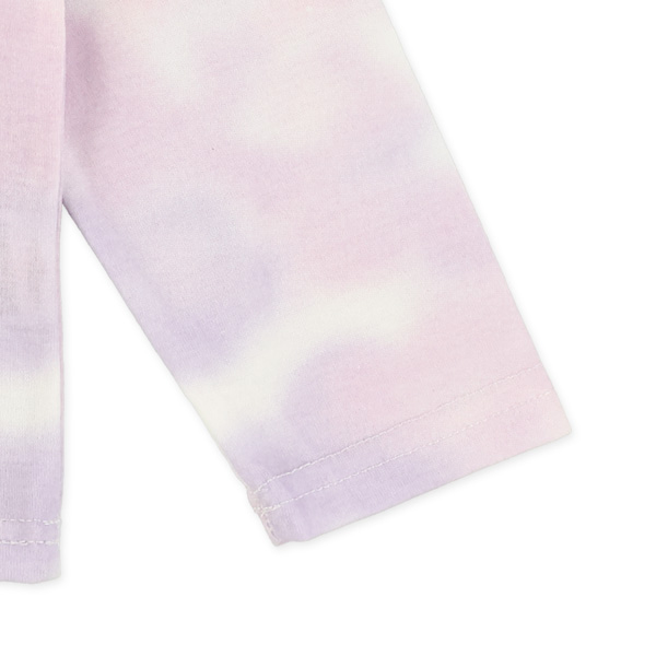 タイダイ風ロゴ長袖Tシャツ