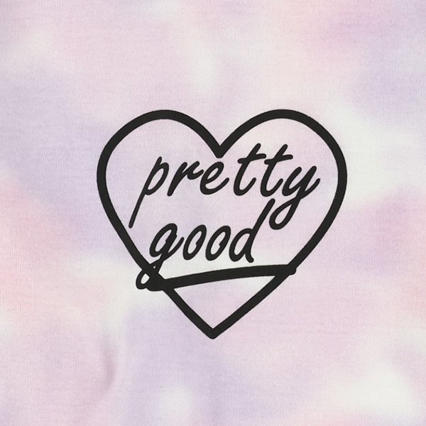 タイダイ風ロゴ長袖Tシャツ