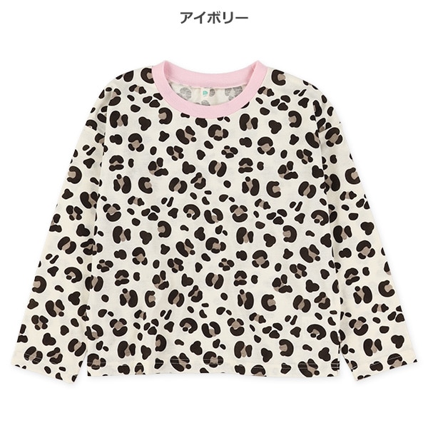 アニマル総柄長袖Tシャツ