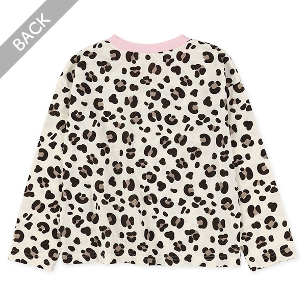 アニマル総柄長袖Tシャツ
