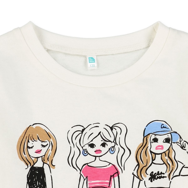ガールズ長袖Tシャツ