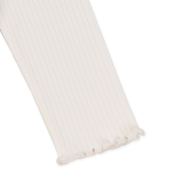 テレコ袖裾メロウ長袖Tシャツ