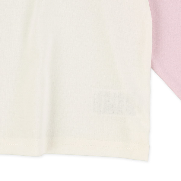 ねこ・うさぎラグラン長袖Tシャツ