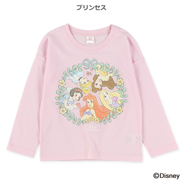 コミック長袖Tシャツ（ディズニープリンセス）