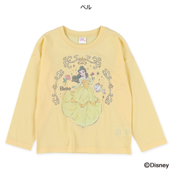 コミック長袖Tシャツ（ディズニープリンセス）