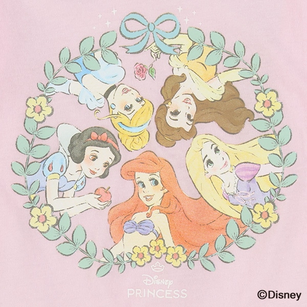 コミック長袖Tシャツ（ディズニープリンセス）