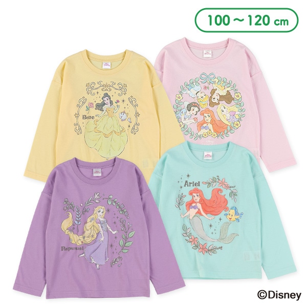 コミック長袖Tシャツ（ディズニープリンセス）