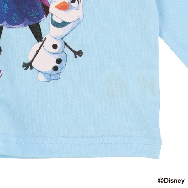 天竺長袖Tシャツ（アナと雪の女王）