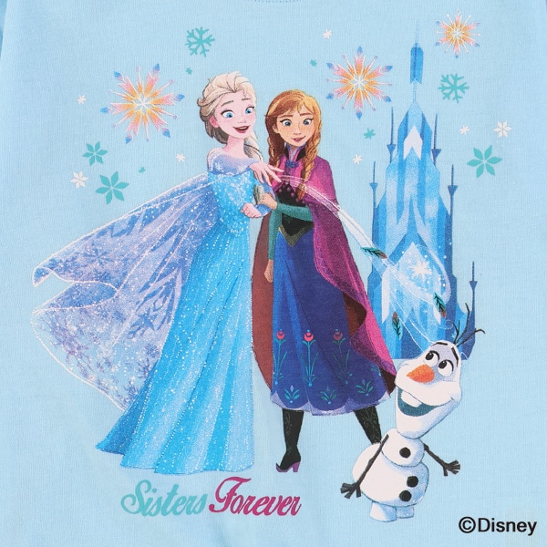 天竺長袖Tシャツ（アナと雪の女王）
