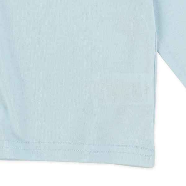 ラインストーンロゴ長袖Tシャツ