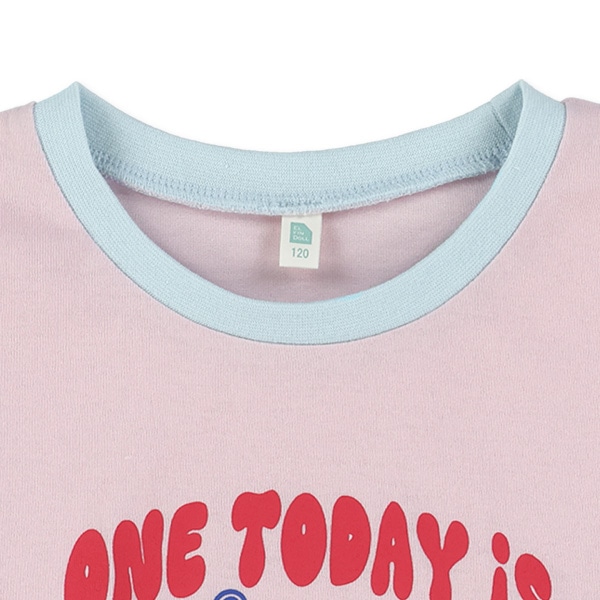 ロゴ・ハンバーガー・くま長袖Tシャツ