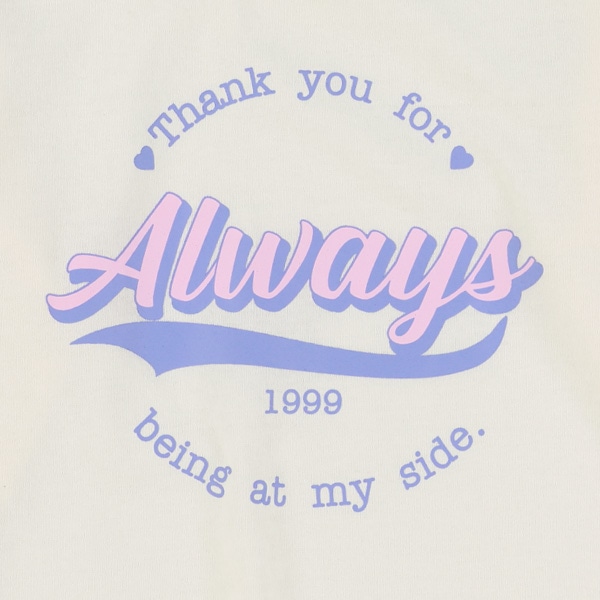 ロゴ・ハンバーガー・くま長袖Tシャツ