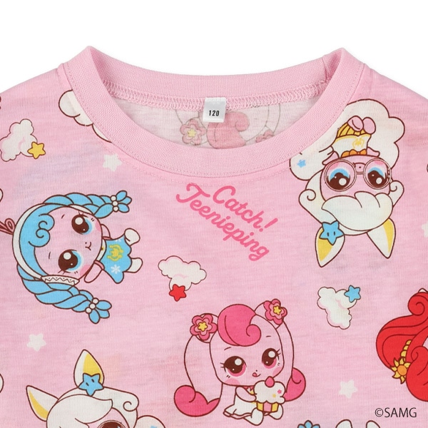 総柄長袖Tシャツ（シークレットキャッチ!ティニピン）