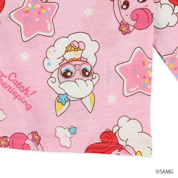 総柄長袖Tシャツ（シークレットキャッチ!ティニピン）