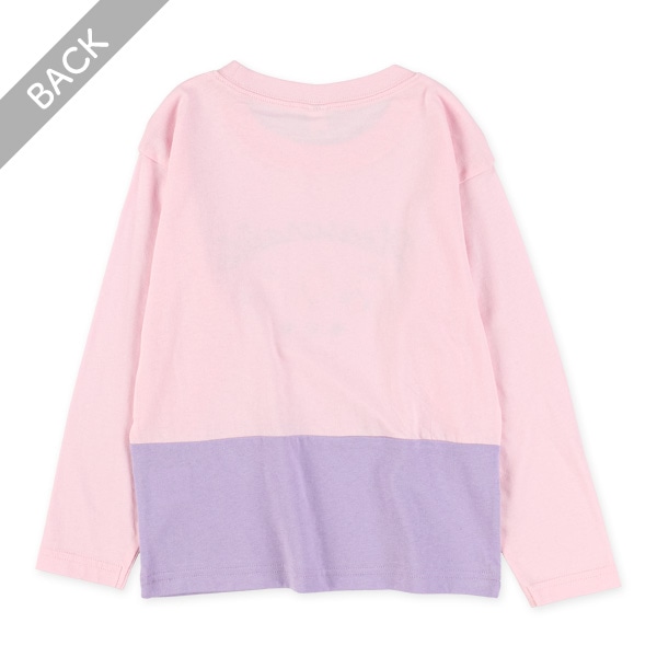 ユニコーンロゴ切り替え長袖Tシャツ