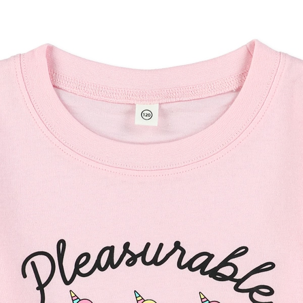 ユニコーンロゴ切り替え長袖Tシャツ