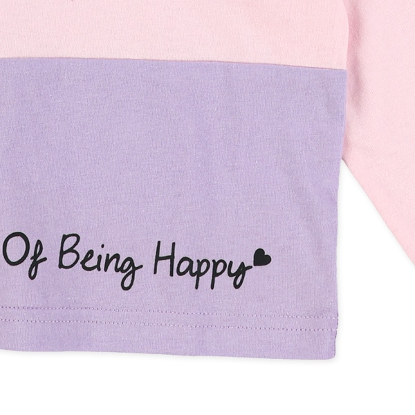 ユニコーンロゴ切り替え長袖Tシャツ