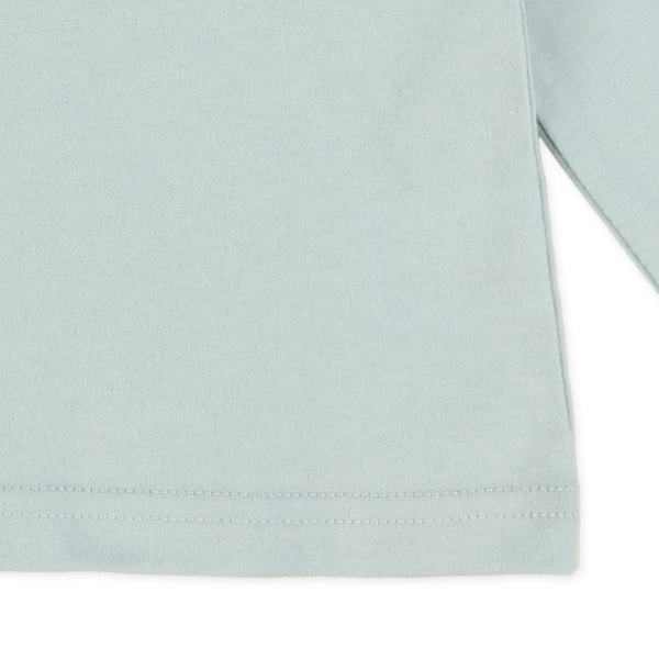 肩フリルねこ・くま長袖Tシャツ