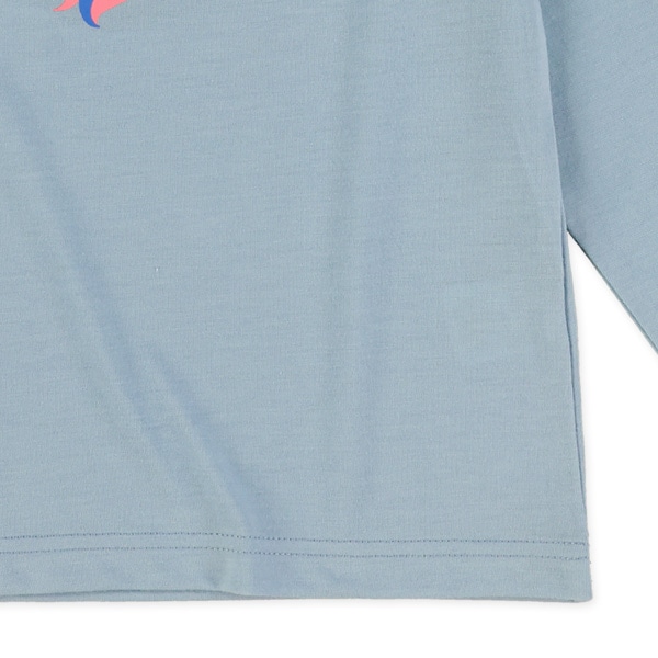 袖リボンユニコーン長袖Tシャツ