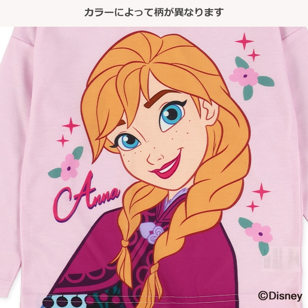 長袖Tシャツ（アナと雪の女王）