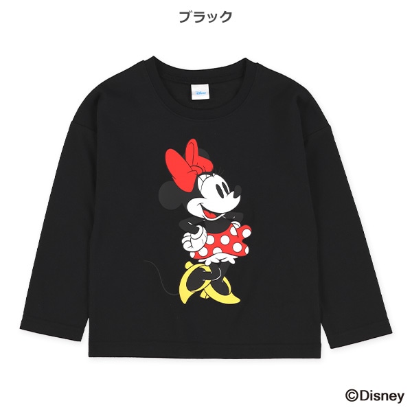 スタンディング長袖Tシャツ（ミニーマウス）