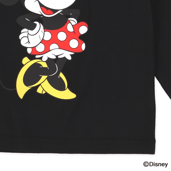 スタンディング長袖Tシャツ（ミニーマウス）
