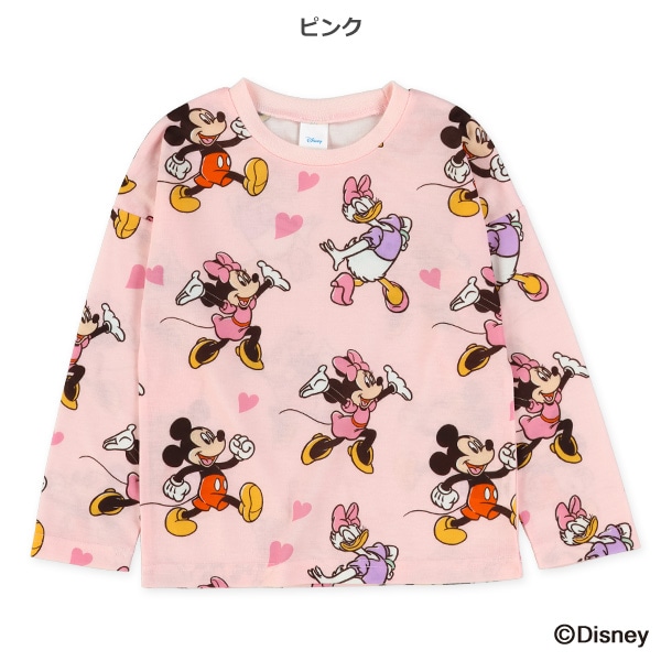 フレンド総柄長袖Tシャツ（ミニーマウス）