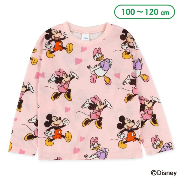 フレンド総柄長袖Tシャツ（ミニーマウス）