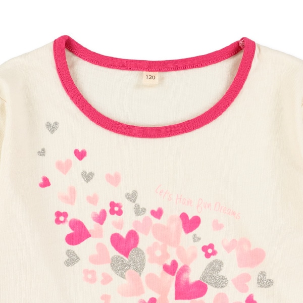 ハートメロウ長袖Tシャツ