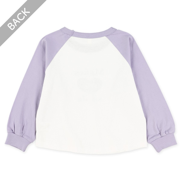 ラグランロゴ長袖Tシャツ