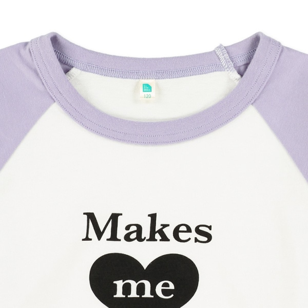 ラグランロゴ長袖Tシャツ