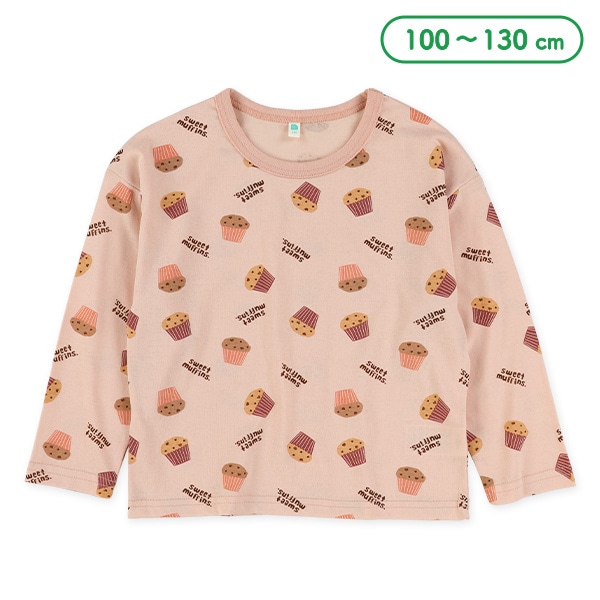マフィン総柄長袖Tシャツ