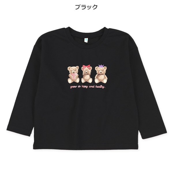 モチーフロゴ長袖Tシャツ