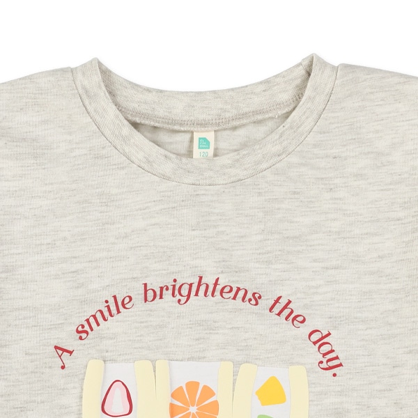 モチーフロゴ長袖Tシャツ