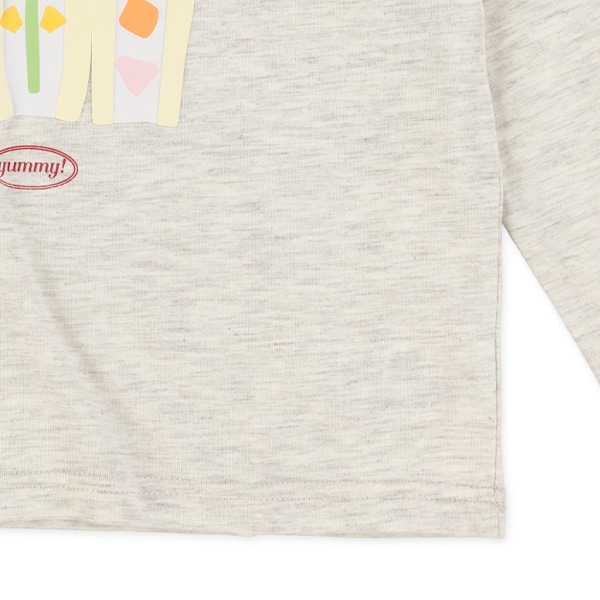 モチーフロゴ長袖Tシャツ