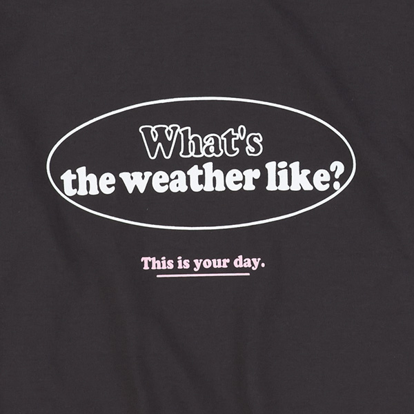 リブ配色長袖Tシャツ