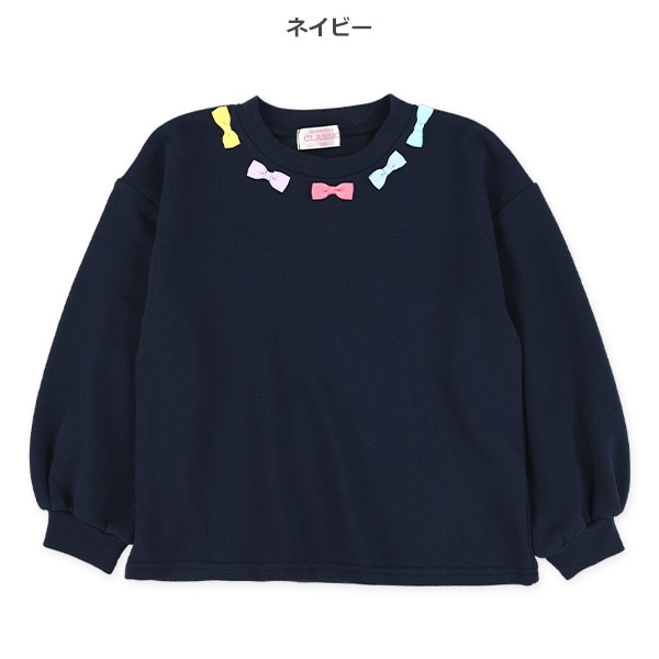 裏毛マルチリボントレーナー