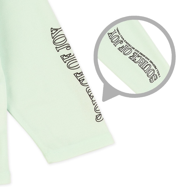 PVCチケット長袖Tシャツ