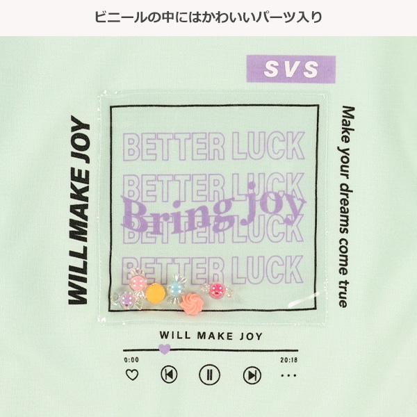 PVCチケット長袖Tシャツ