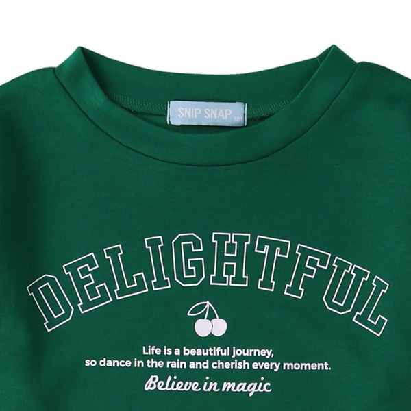 ポンチベストレイヤード風長袖Tシャツ