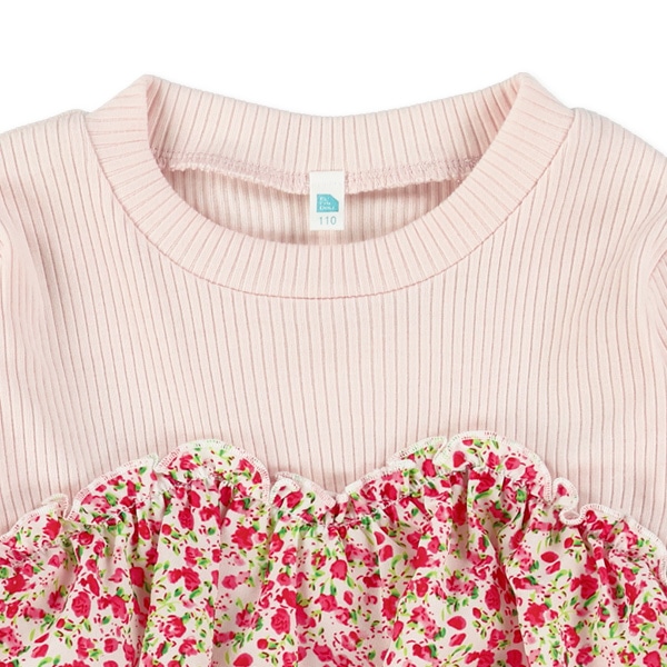 ビスチェ風長袖Tシャツ