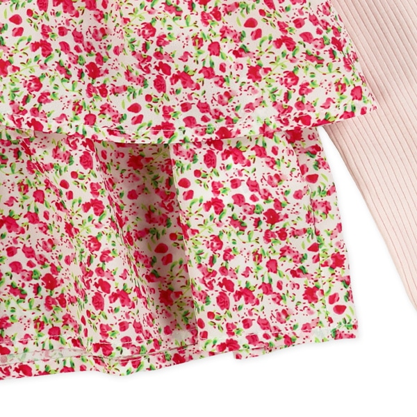 ビスチェ風長袖Tシャツ