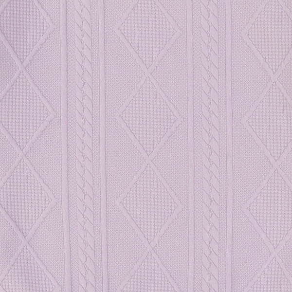 ジャガードベストレイヤード風長袖ブラウス