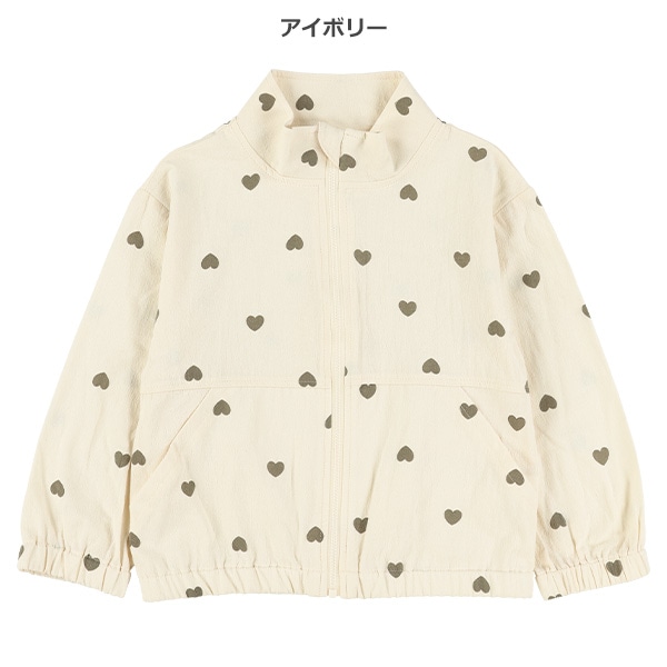 楊柳ガーゼブルゾン